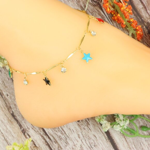"Dainty Anklet for Women – Elegant Everyday Jewelry & Perfect Gift | MLCRC1331 - Picture 10 of 11